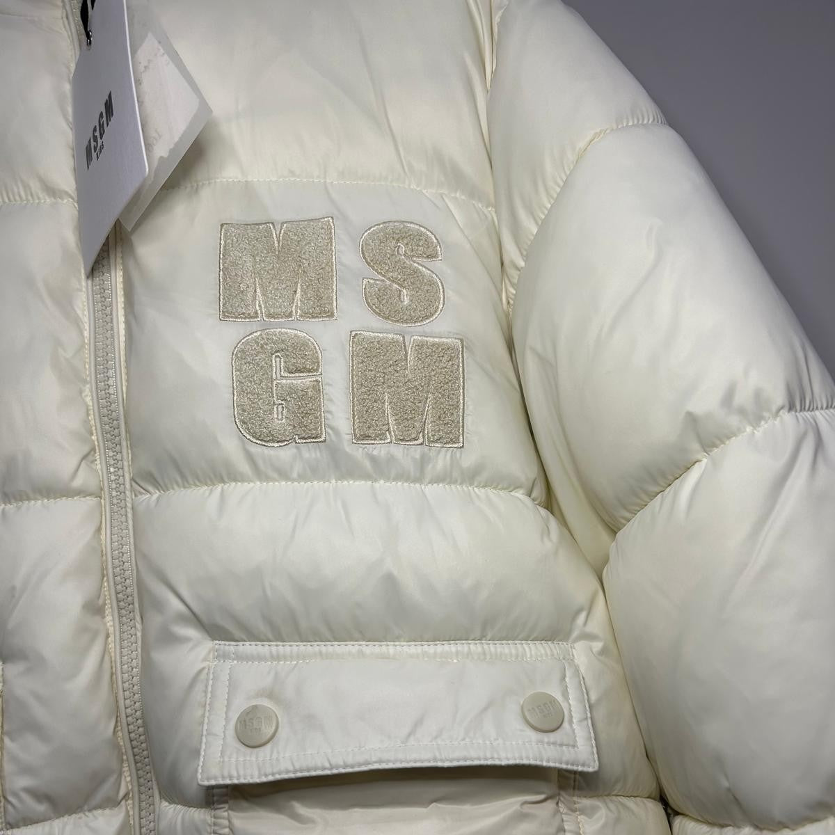 Giubbotto MSGM Panna