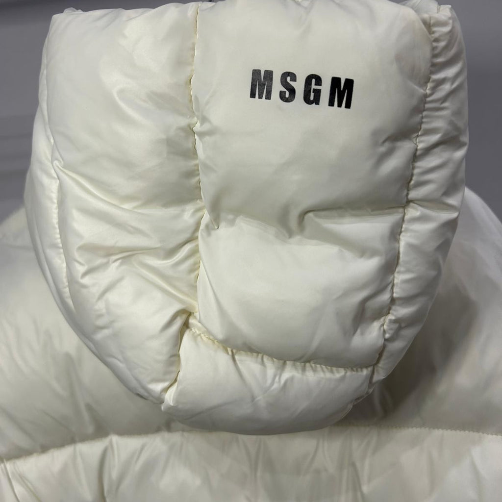 Giubbotto MSGM Panna