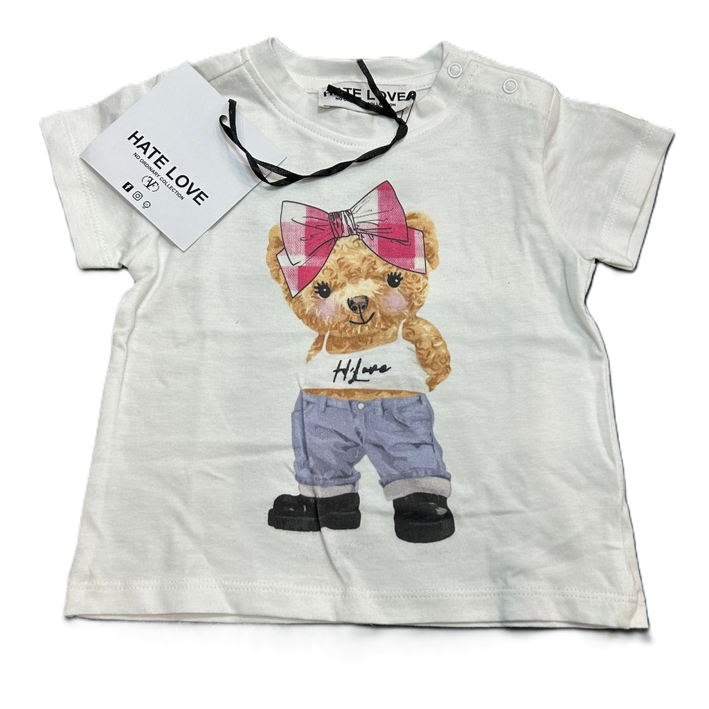 T-Shirt Hate Love Neonata