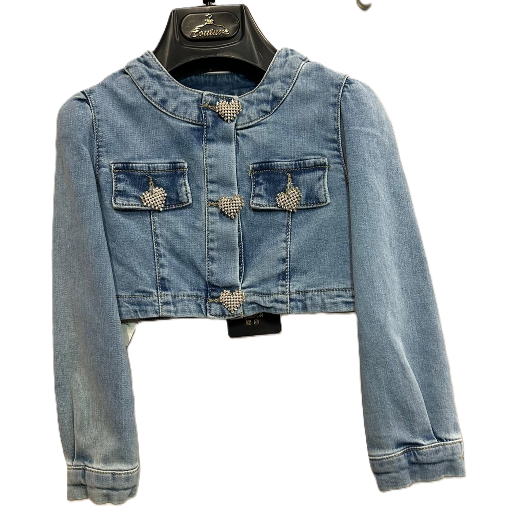 Giacchetta Jeans Bambina