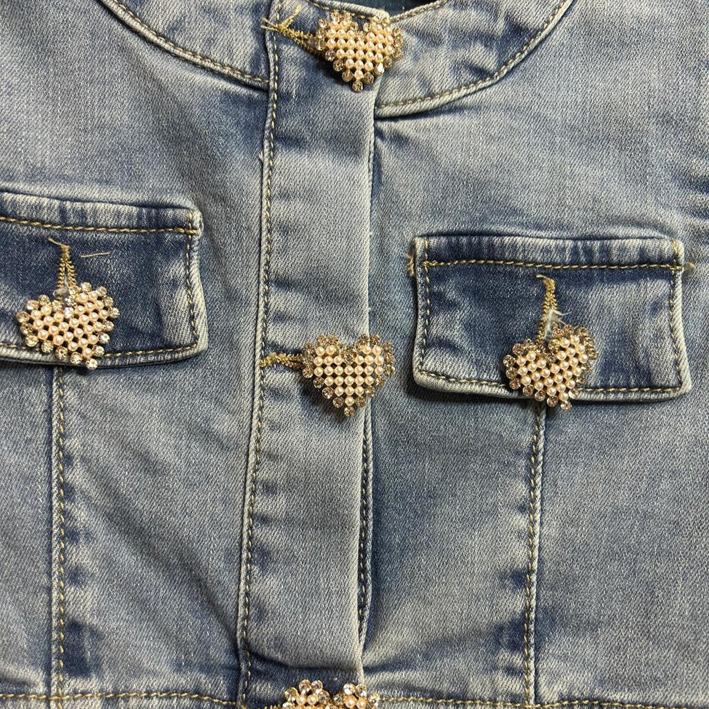 Giacchetta Jeans Bambina