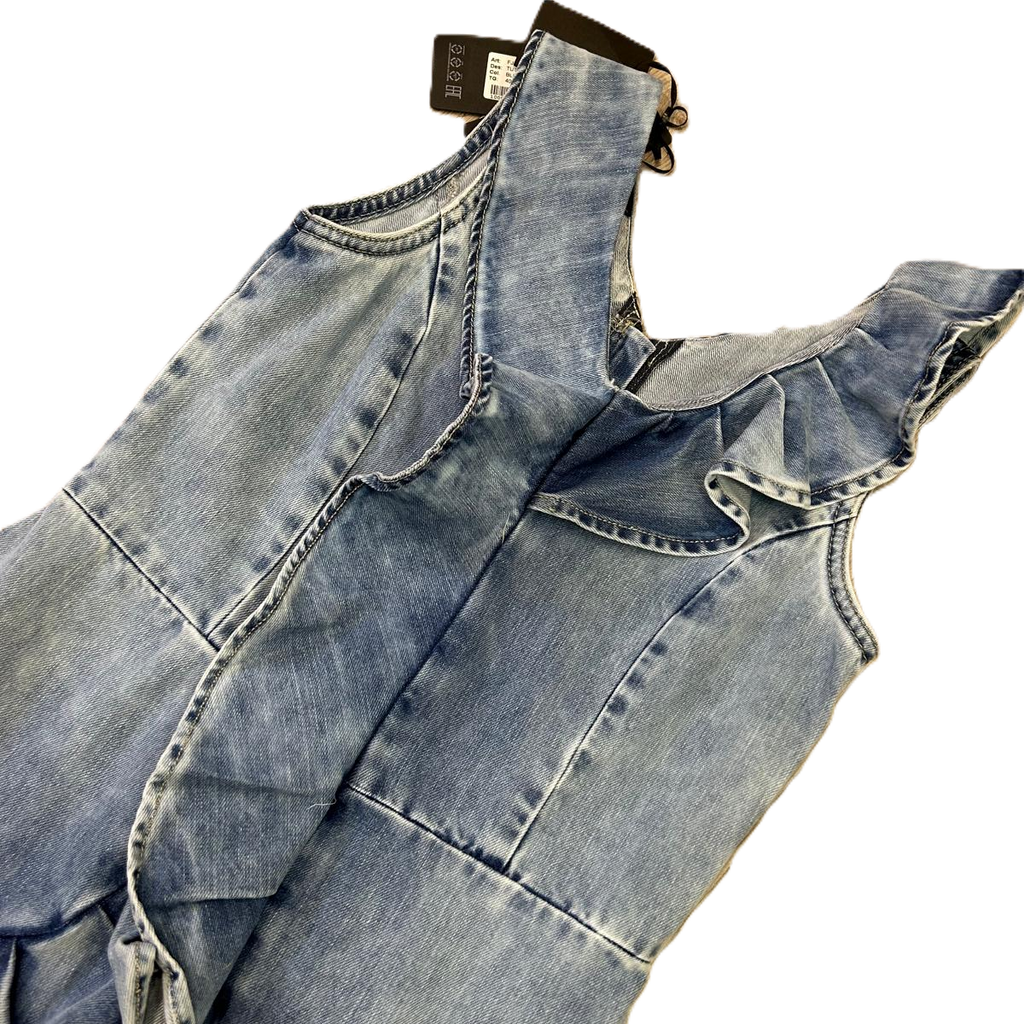 Tutina Denim Bambina