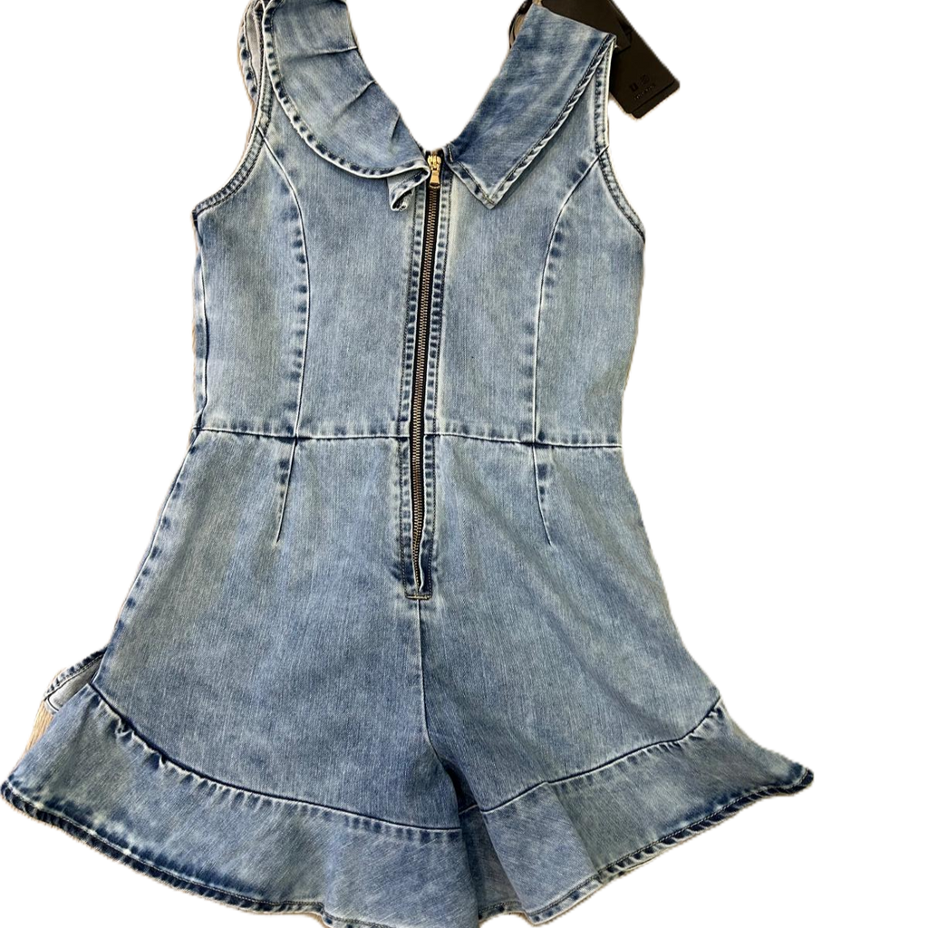 Tutina Denim Bambina