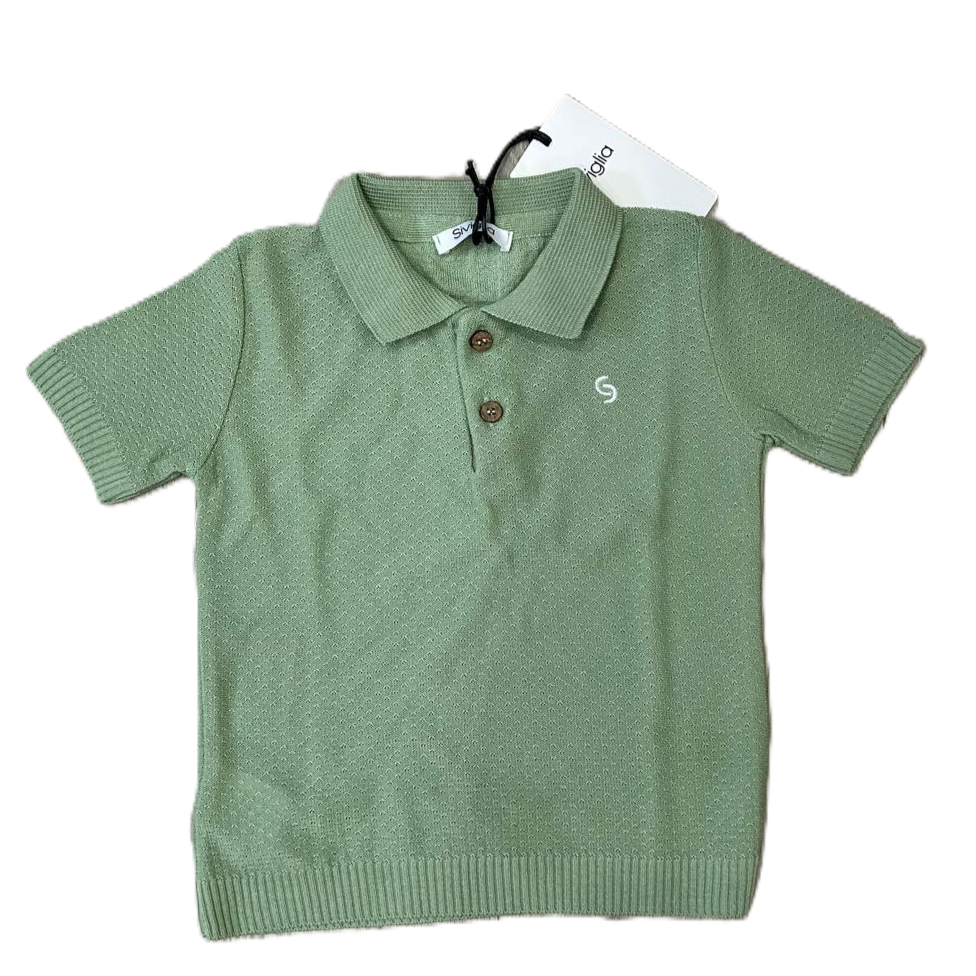 Polo Siviglia Bambino Verde