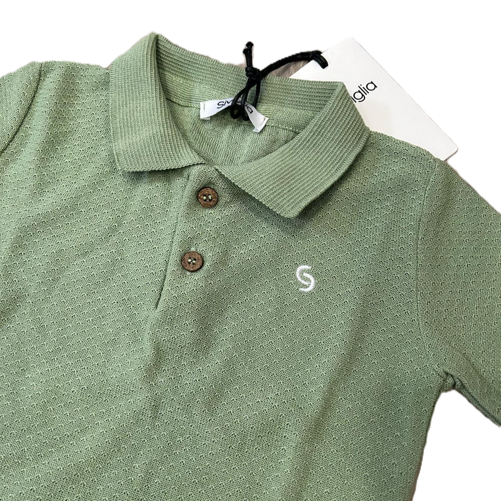 Polo Siviglia Bambino Verde