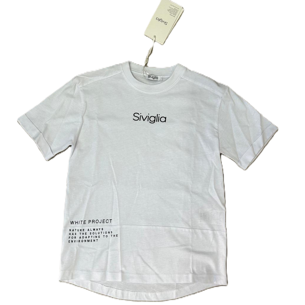 T-Shirt Siviglia Logo Nero