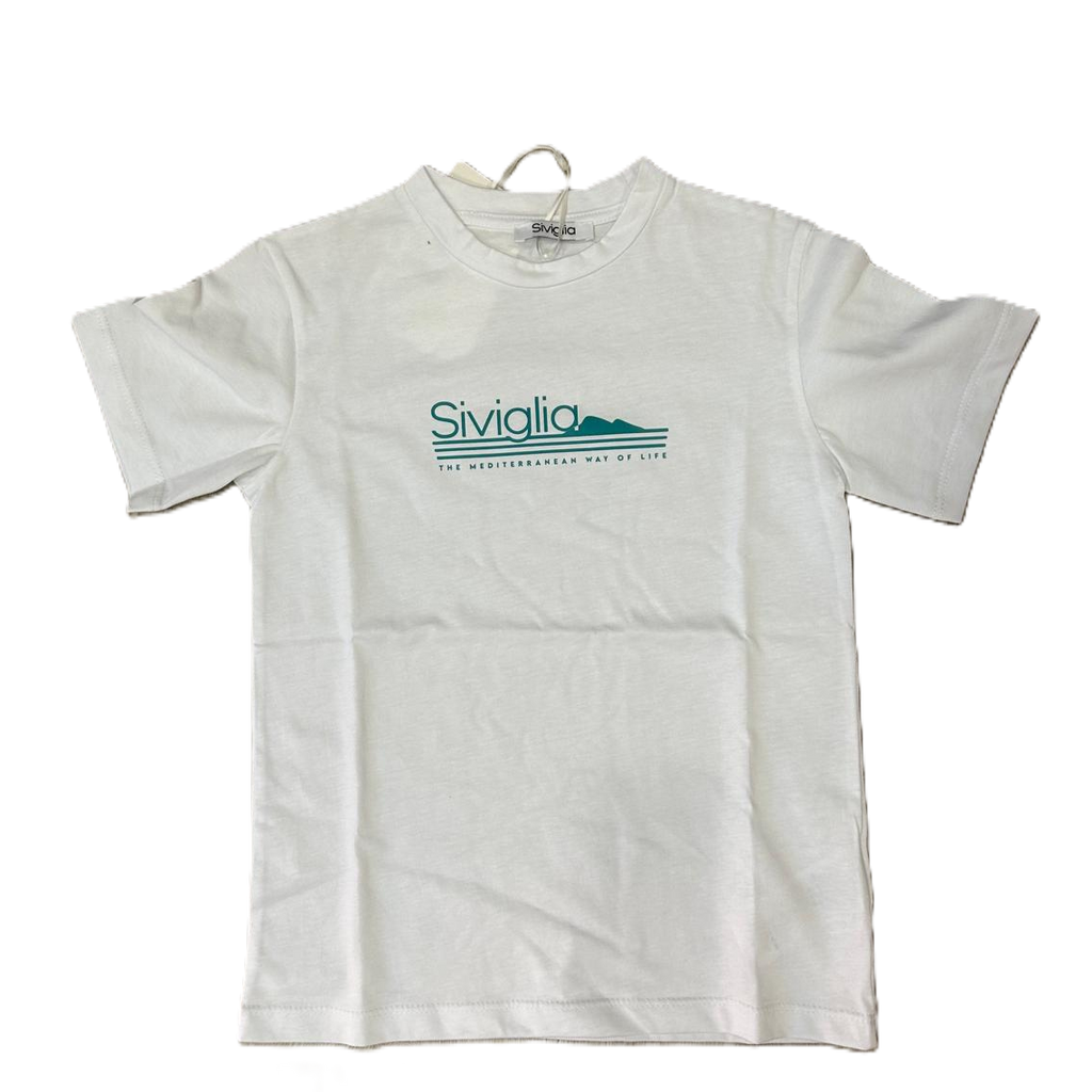 T-Shirt Siviglia Logo Verde